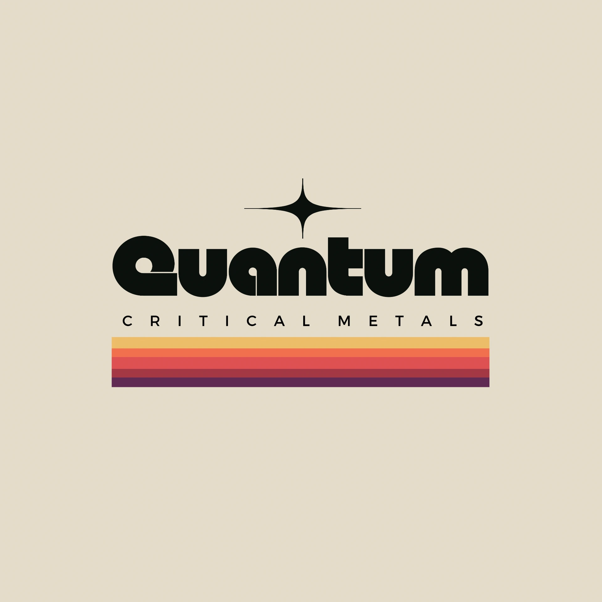 Quantum Critical Metals retro identity mark