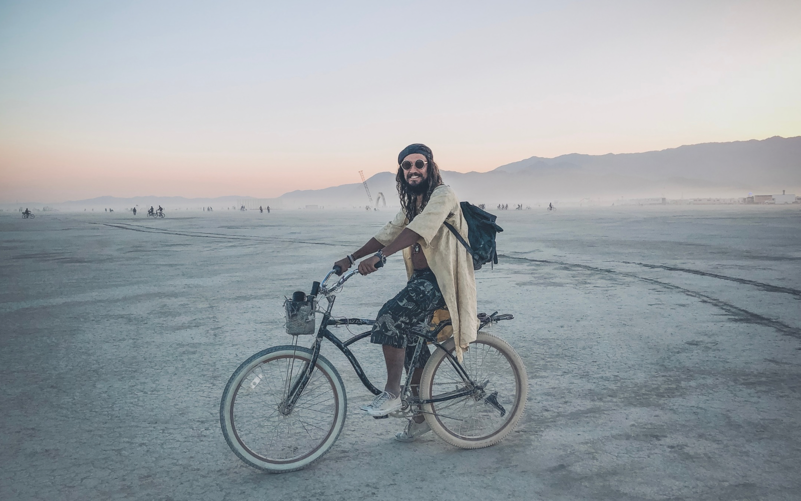 Chad McMillan at Burning Man